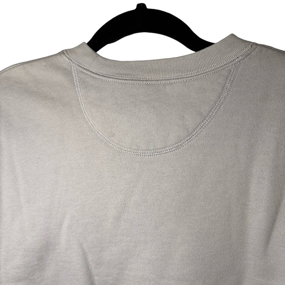 Girlfriend Collective 50/50 Long Sleeve Cropped
Pull Over Sweatshirt Gray Sz S - Picture 6 of 7